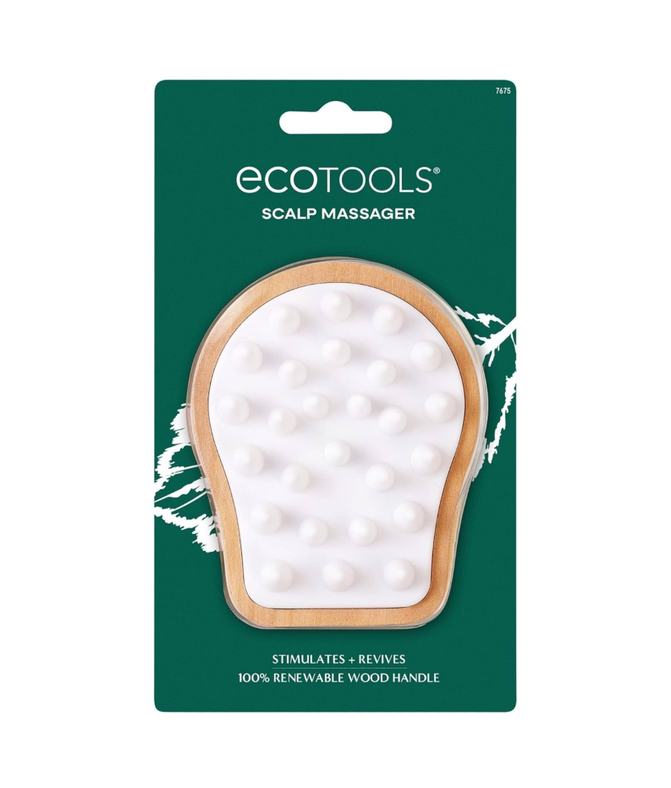 NEW IN BOX Ecotools sustainable wood scalp massager