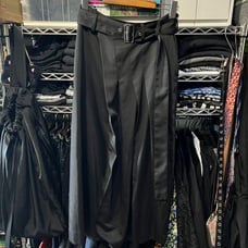 Ground Y × Y's Ground Y Wise Wool Pleated Hakama Pants