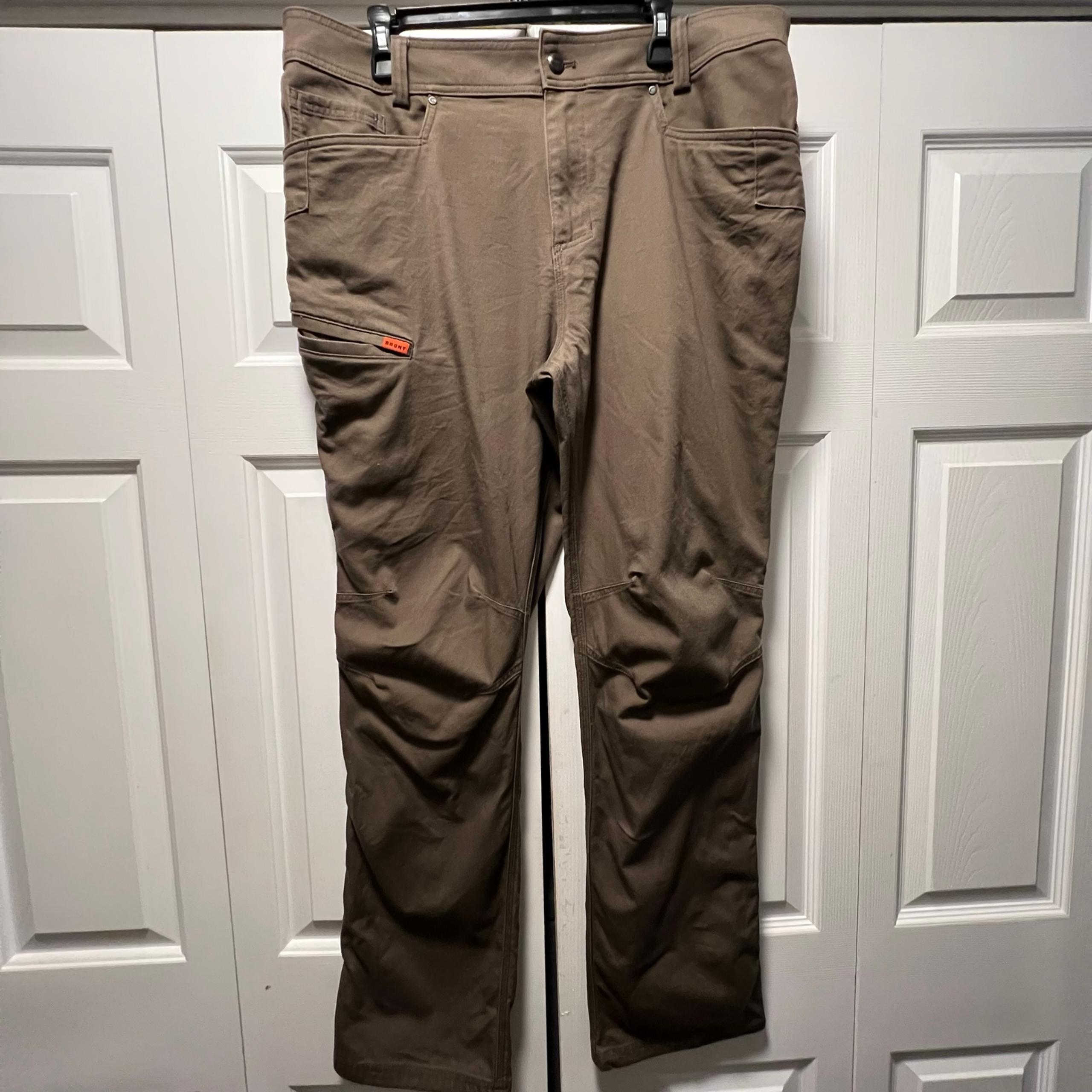 Brunt Men's Brown Size 38 X 34 Torra Stretch Lightweight Work Pant
