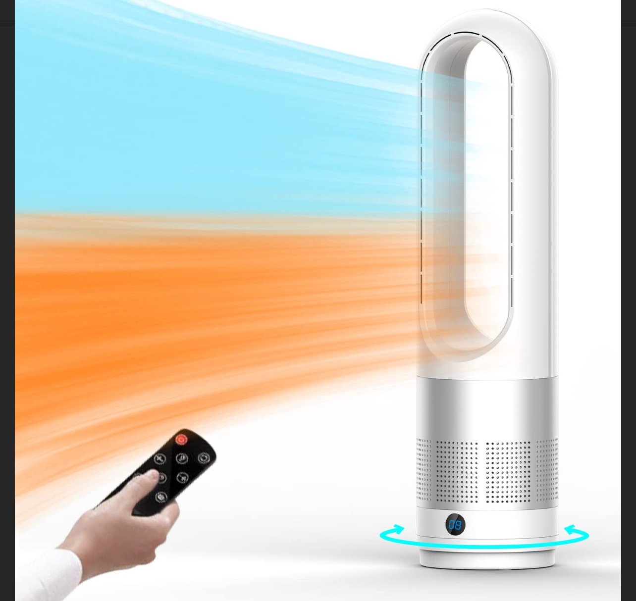Bladeless Heater fan MSRP 160+ NIB