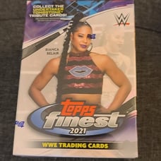 Topps Finest 2021 WWE Trading Cards new factory sealed 7 packs per box for card