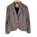 Free People Cali Plaid Set Fit Sz L Blazer Medium Oversized Barrel Pants Size 14
