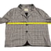 Free People Cali Plaid Set Fit Sz L Blazer Medium Oversized Barrel Pants Size 14