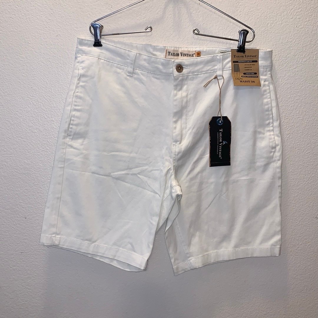 NWT Tailor Vintage Greenwich slim fit shorts