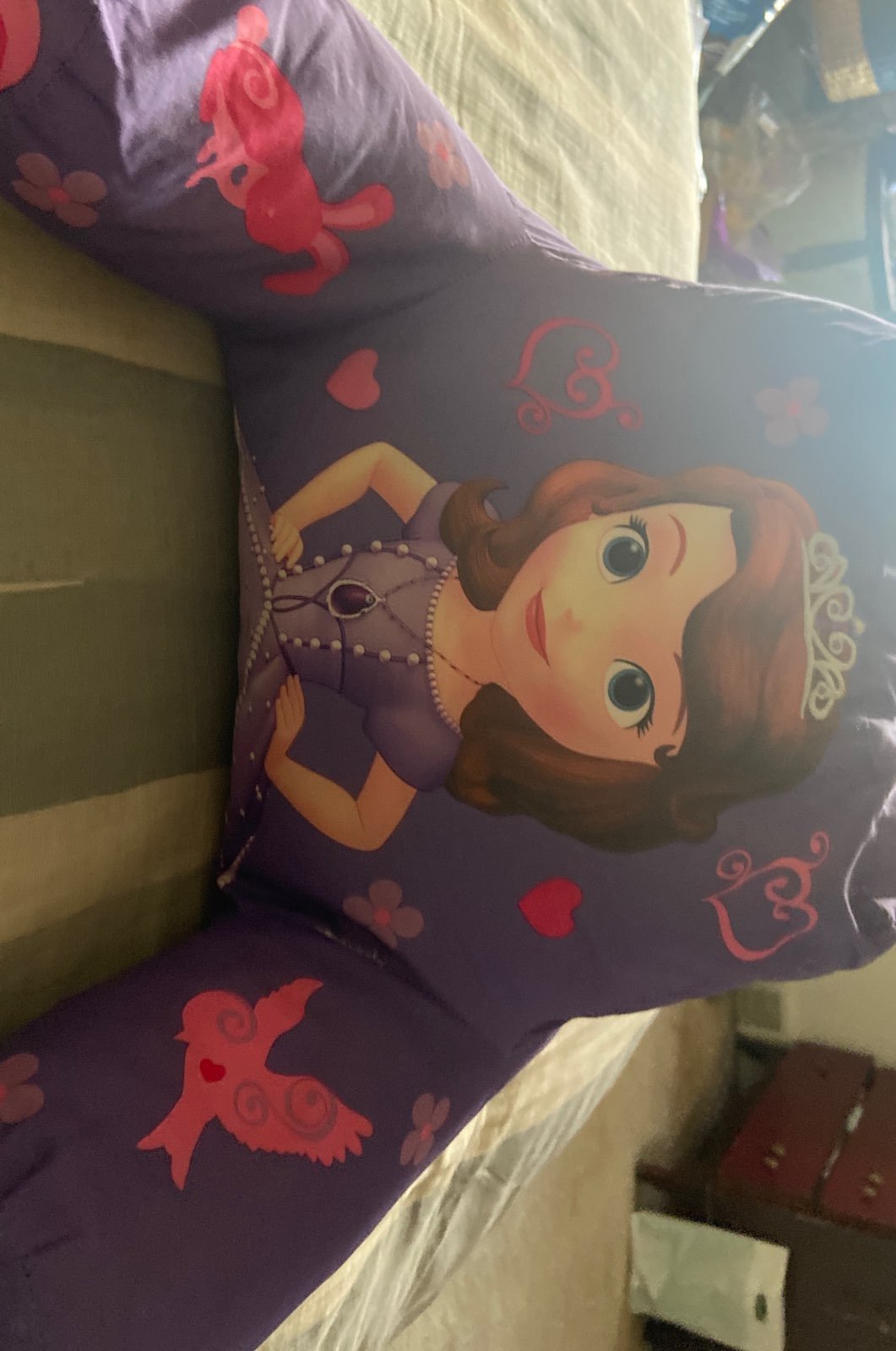 Sofia the first pillow