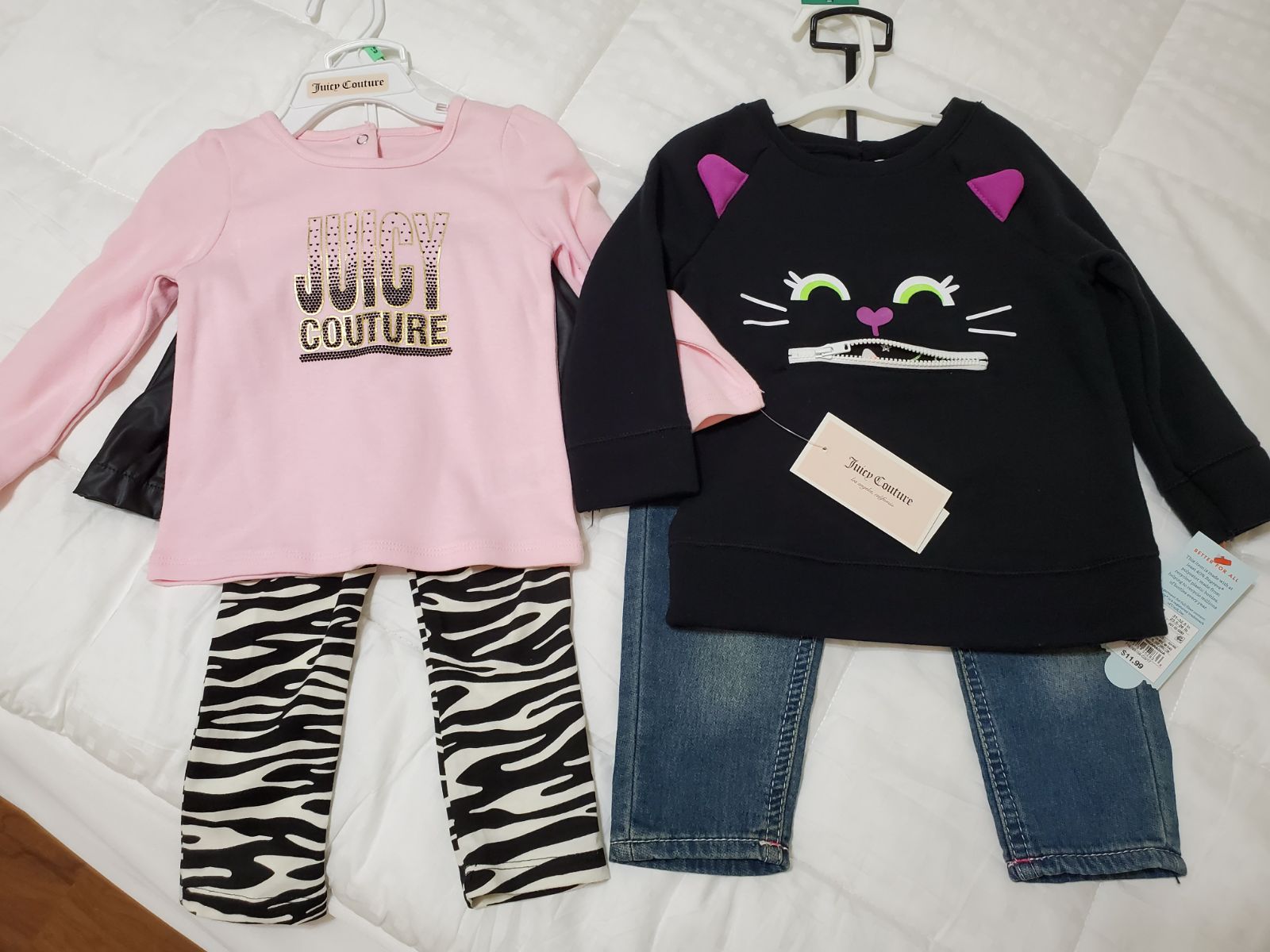 Baby girls outfits bundle 18M