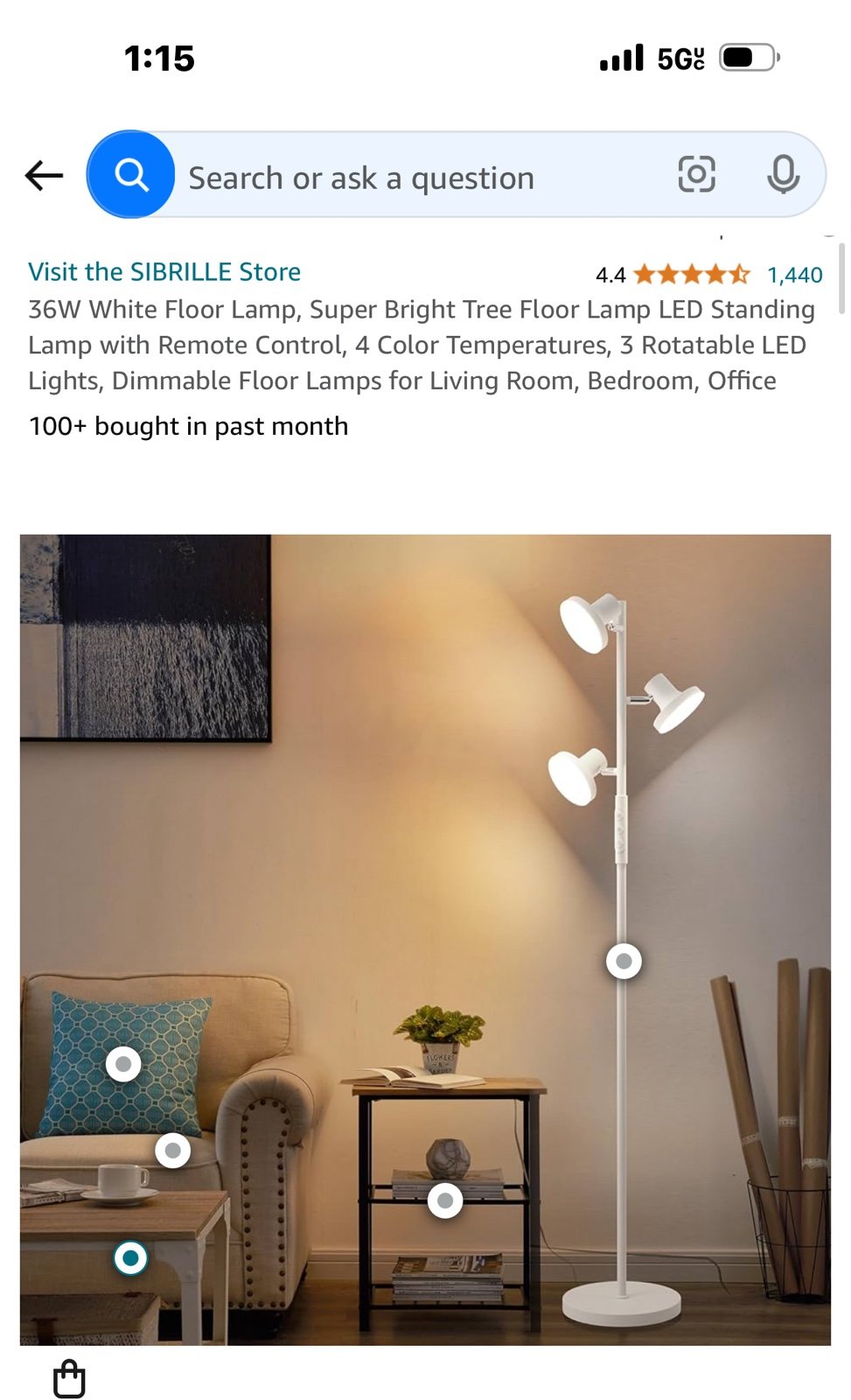 LED FLOOR STAND LAMP