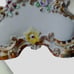 Vintage 1950s Session Floral Ceramic Mantel Clock
