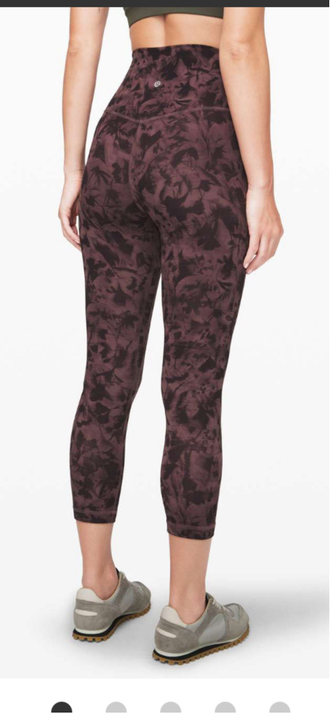 Lululemon Women’s Align Crop Leggings , Size 4, 21” inseam, VGUC