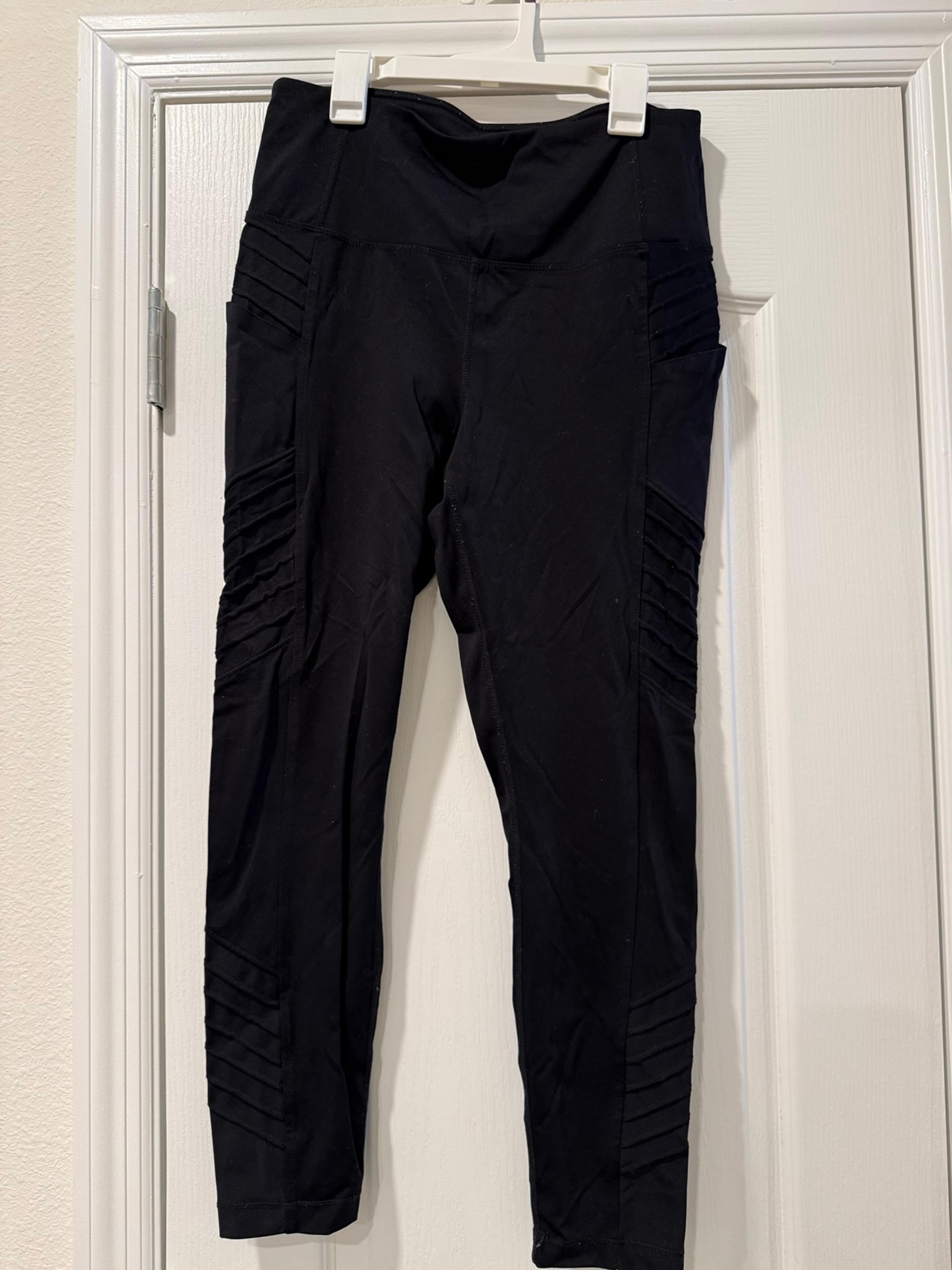 women’s members mark athletic legging - size Large moto ankle legging