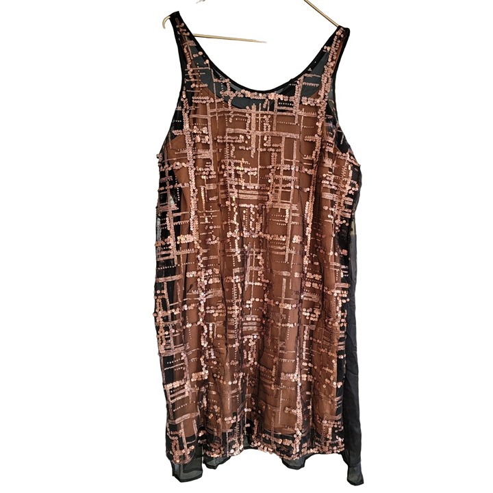 Simply Vera Vera Wang Sequins Above Knee & Mini Dresses