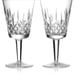 Set of 2 Waterford Vintage Lismore Crystal 12 0z Wine glasses.