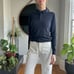 Everlane merino wool polo sweater, navy blue, size XS men’s