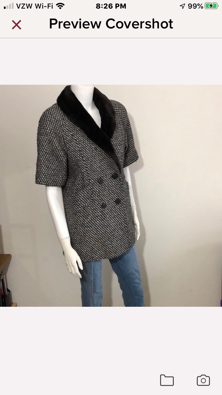 Vintage Young Gallery Short sleeve Wool