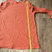 J. Jill XL Orange Textured Tunic Sweater