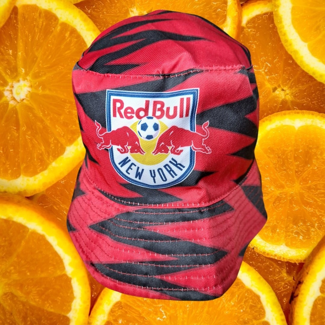New York Red Bull Red-Black Bucket Soccer Hat