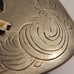Vintage Chicago Bears Football Helmet German Silver Belt Buckle.