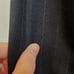 Vintage 70s Black Pinstriped Wool Pleated Midi Skirt
