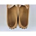 Tods Pellame Leather Loafer Shoes Womens Size 8.5 EUR 38.5 Beige XXWT19PS036