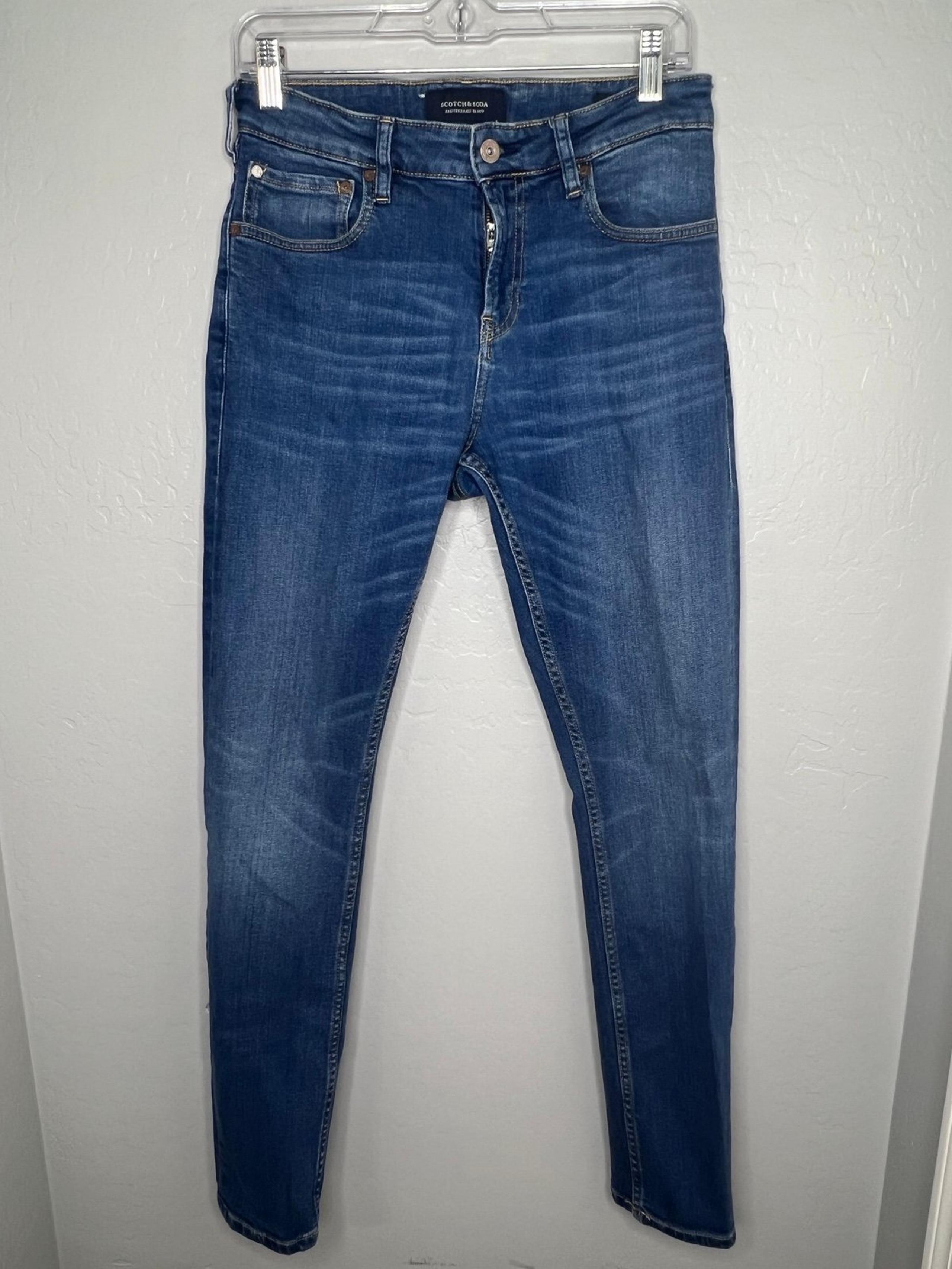 Scotch & Soda Amsterdam Blauw Women’s Skim Fit Jeans size w30/32