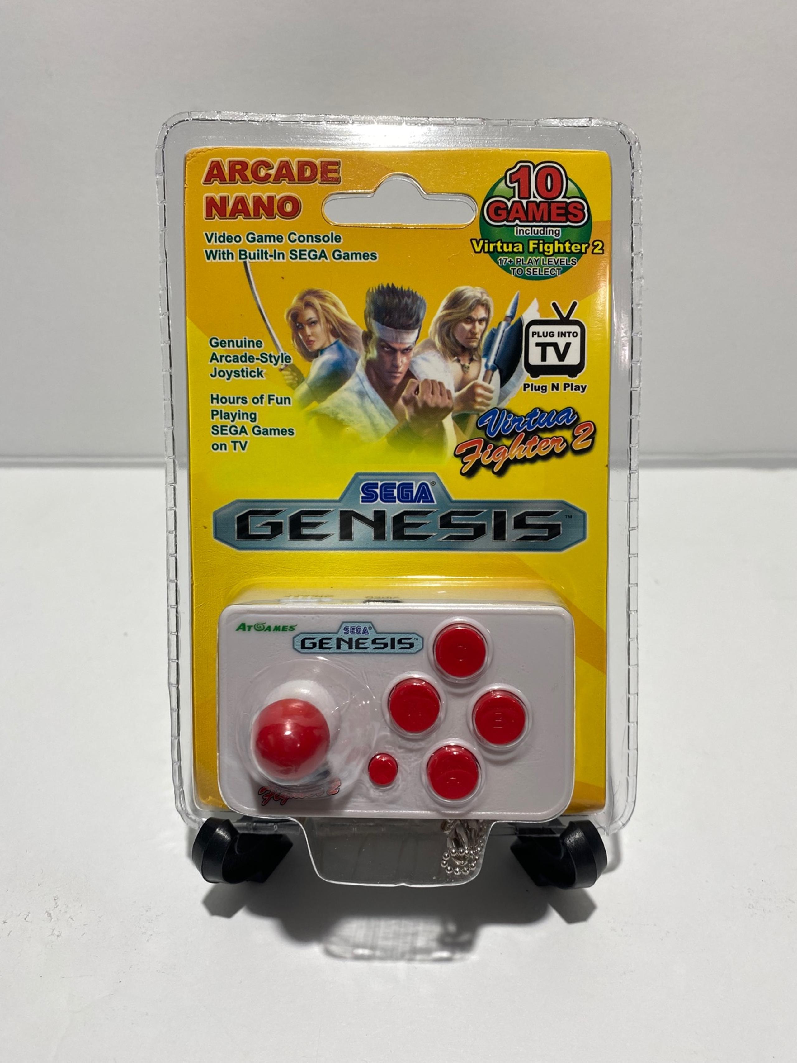 Sega Genesis Plug n Play Arcade Mano Virutua Fighter 2 At Games 10 Games