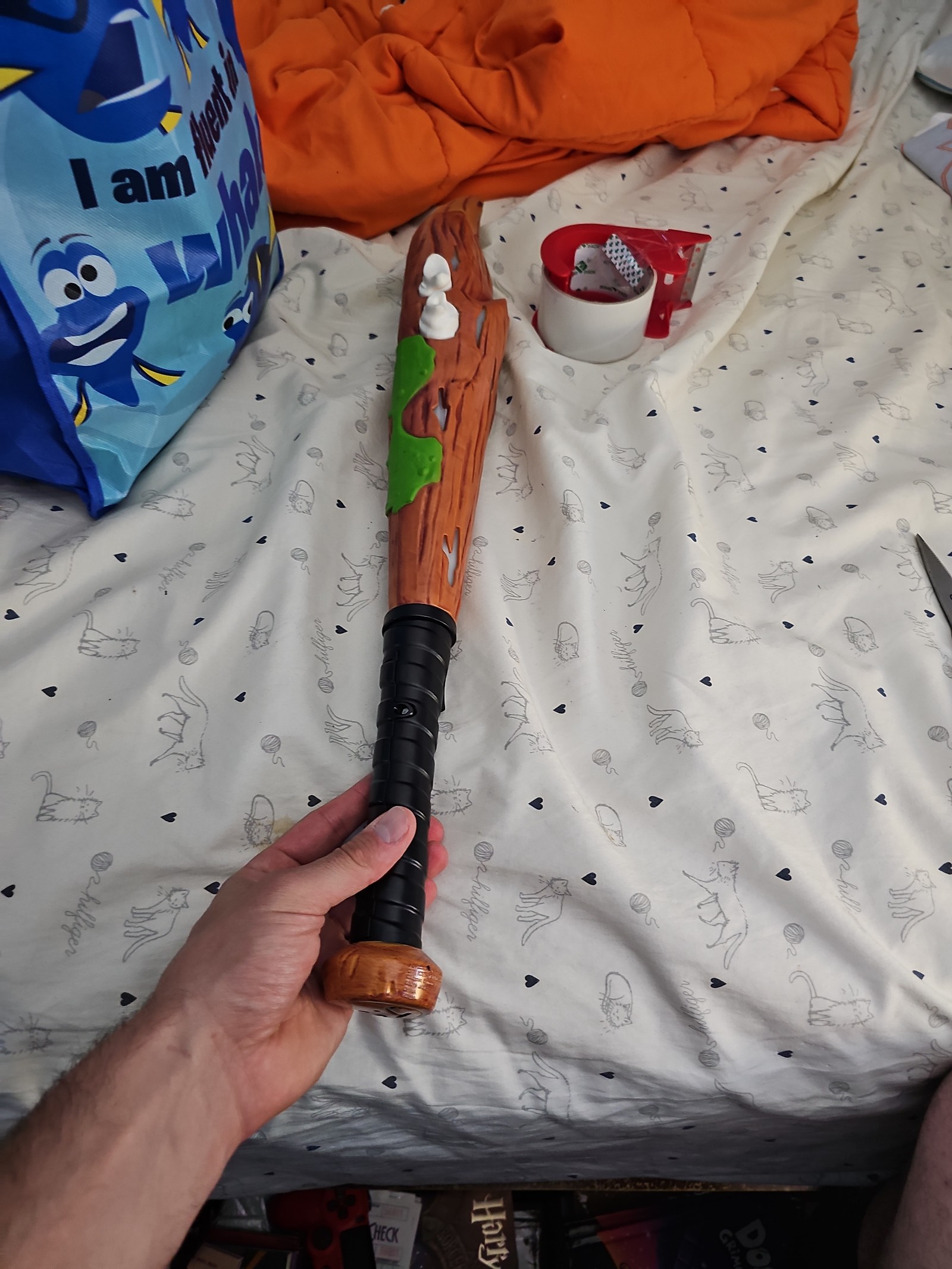 Preowned The Last Kids On Earth Battling Monster Slicer Bat 25 Long Jakks Tested