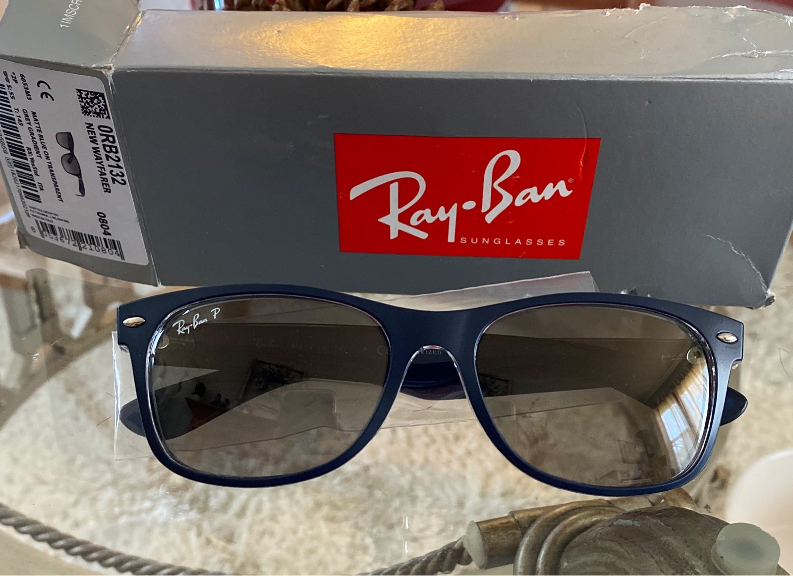 Ray-Ban RB2132 New Wayfarer Classic Sunglasses