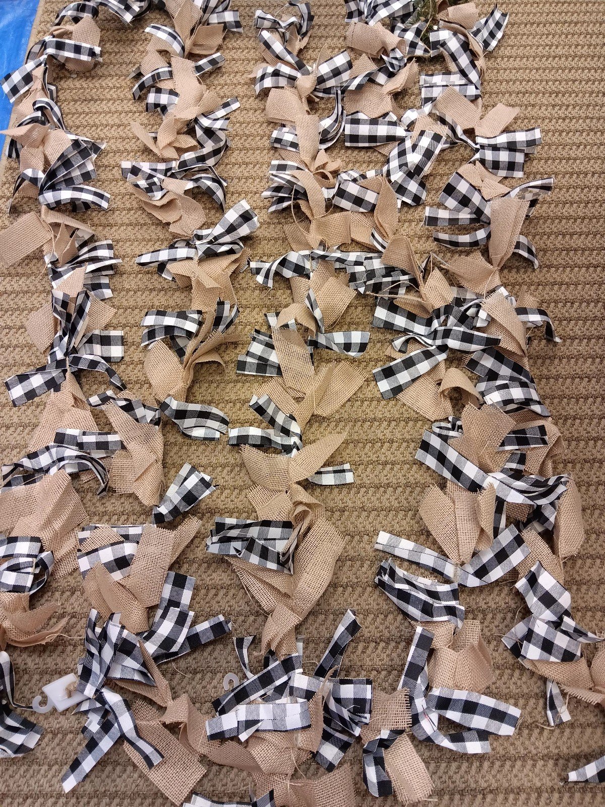 Black and White Christmas or Wedding Decor for Sale