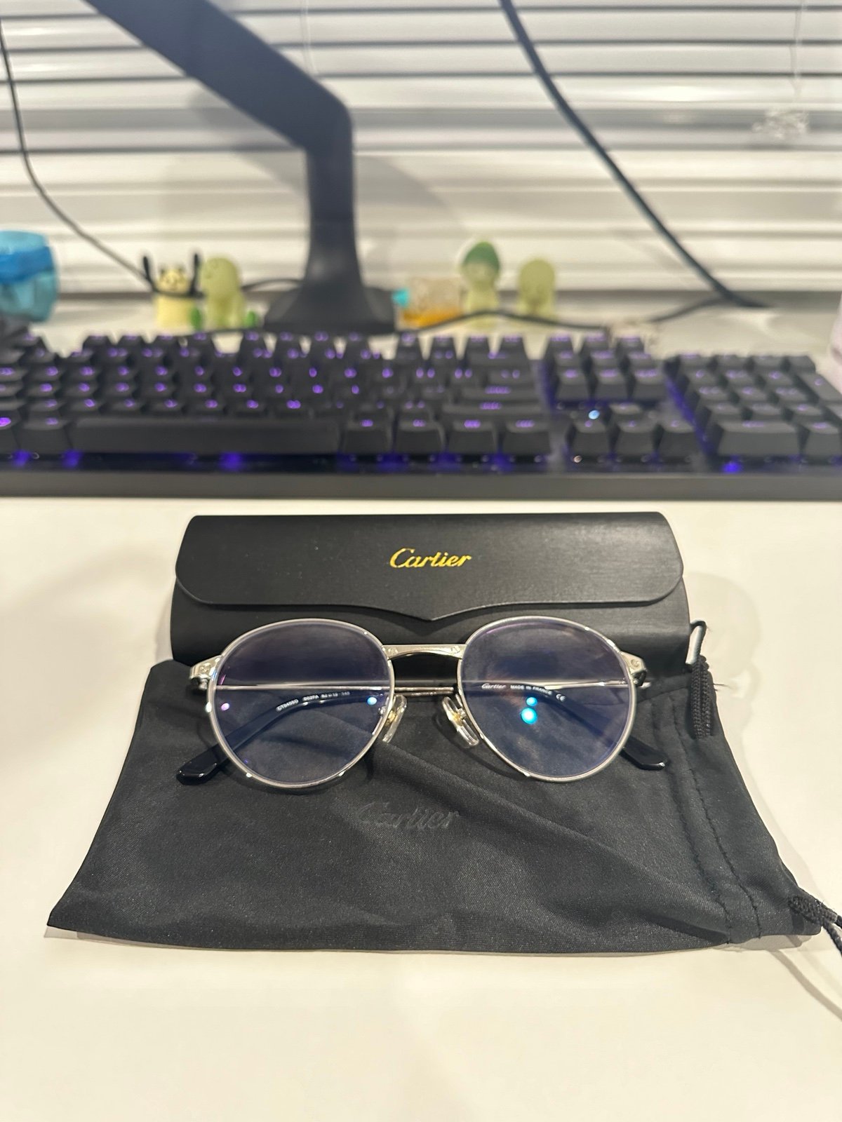 Designer Cart Rounded Glasses