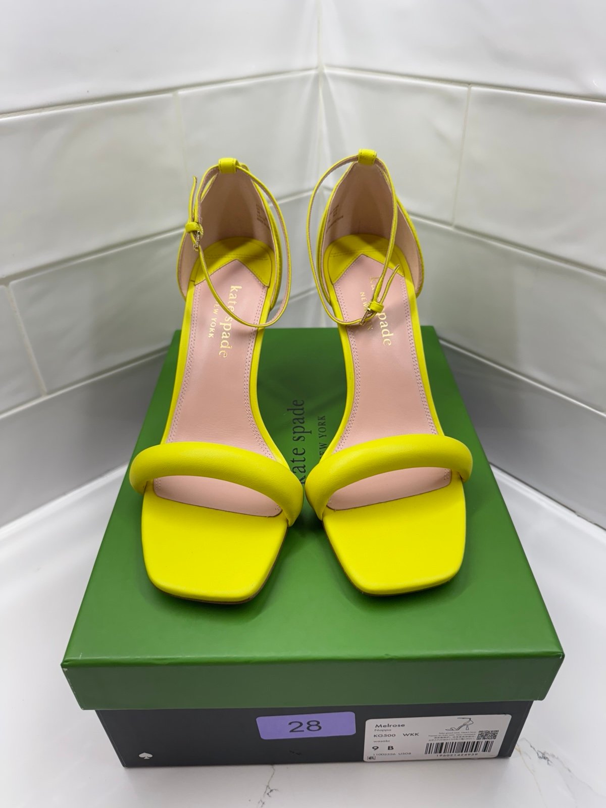 Kate spade melrose sandals in wasabi 9