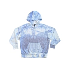 Nike Icon Clash Pullover Training Hoodie Tie Dye Purple Blue Sweatshirt Medium