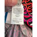 Trina Turk Echo Chain Print Swim Cover Up Tunic Dress Black Pink XL