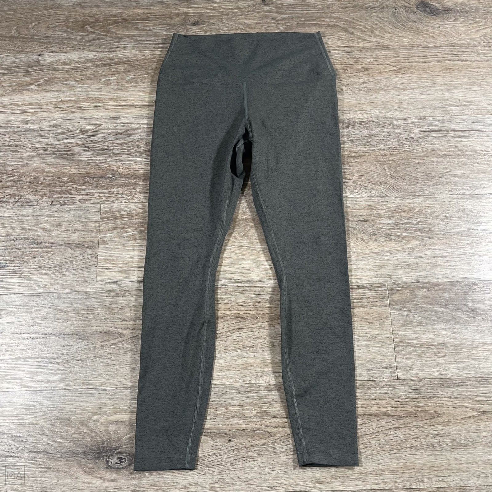 NoBull Women's Leggings Athleisure Athletic Activewear Gym Workout Size M Gray