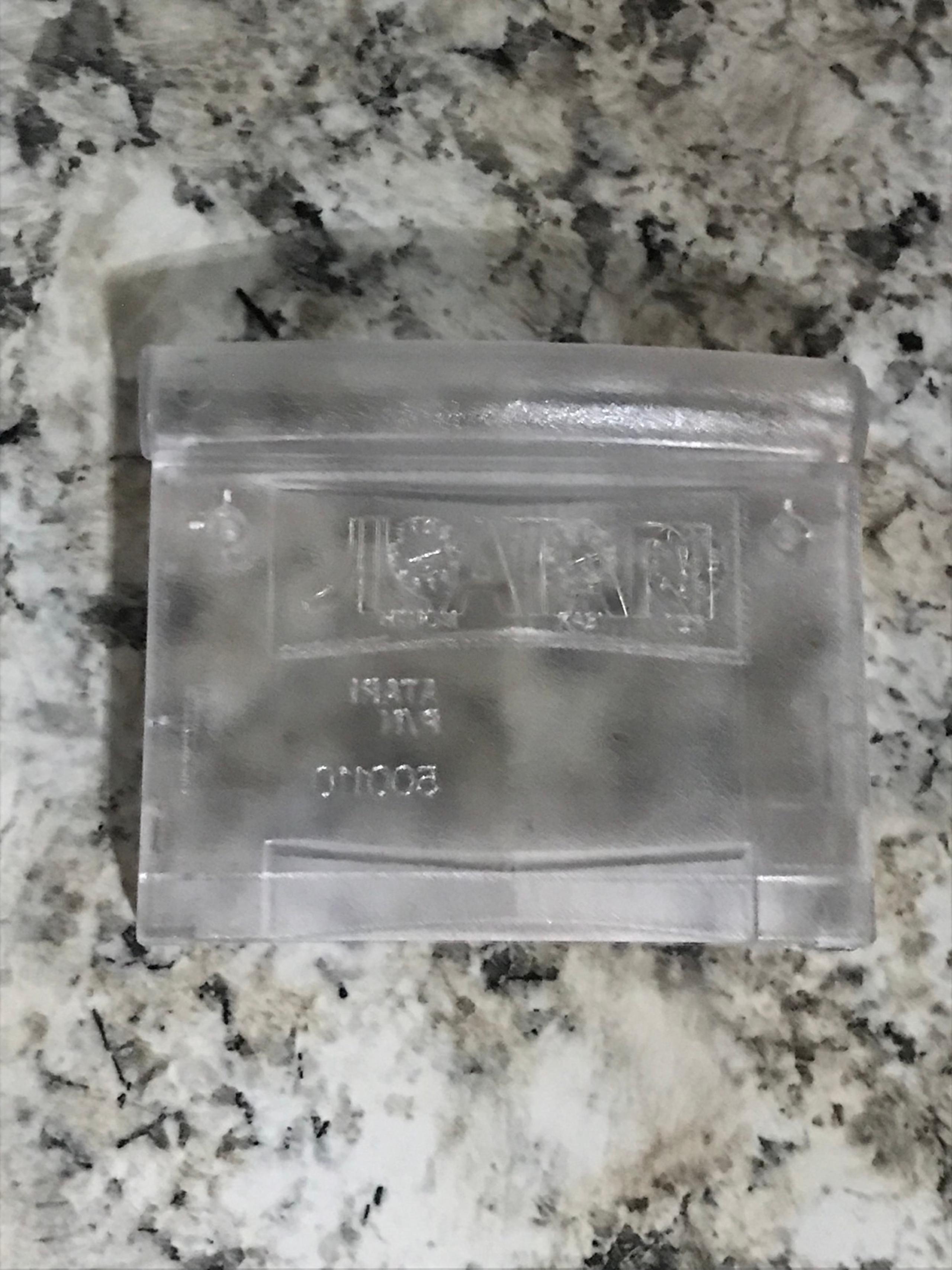 Clear Empty Atari Jaguar Shell