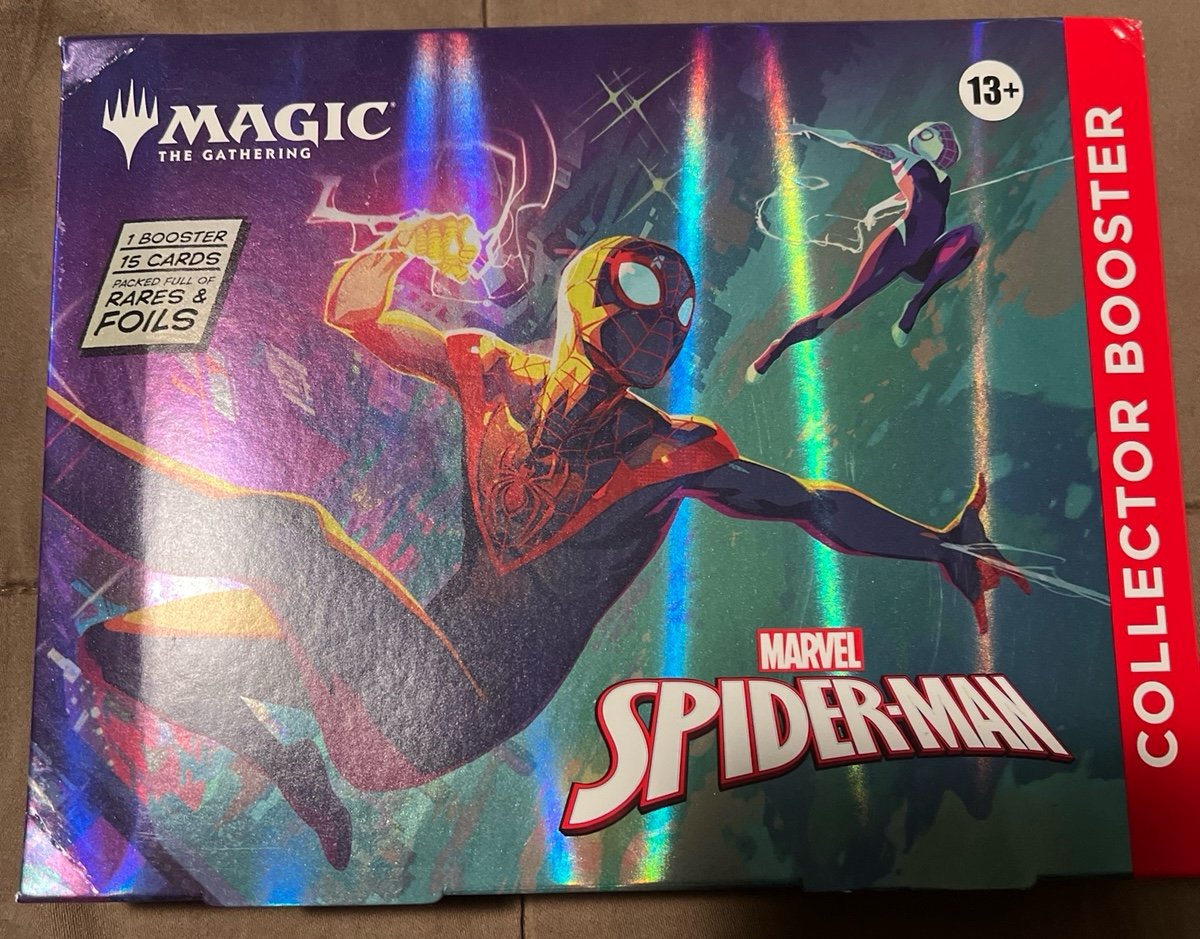 Magic the gathering Spider-Man collector booster