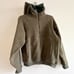 Outdoor Voices MegaFleece 1/2 Wool Blend Half Zip Women's XS Green Hoodie Jacket
