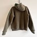 Outdoor Voices MegaFleece 1/2 Wool Blend Half Zip Women's XS Green Hoodie Jacket