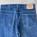 Vintage 80’s Levi’s 517 Bootcut Flare Orange Tab Dark Denim Jeans Mens 33x33 USA