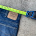 Vintage 80’s Levi’s 517 Bootcut Flare Orange Tab Dark Denim Jeans Mens 33x33 USA