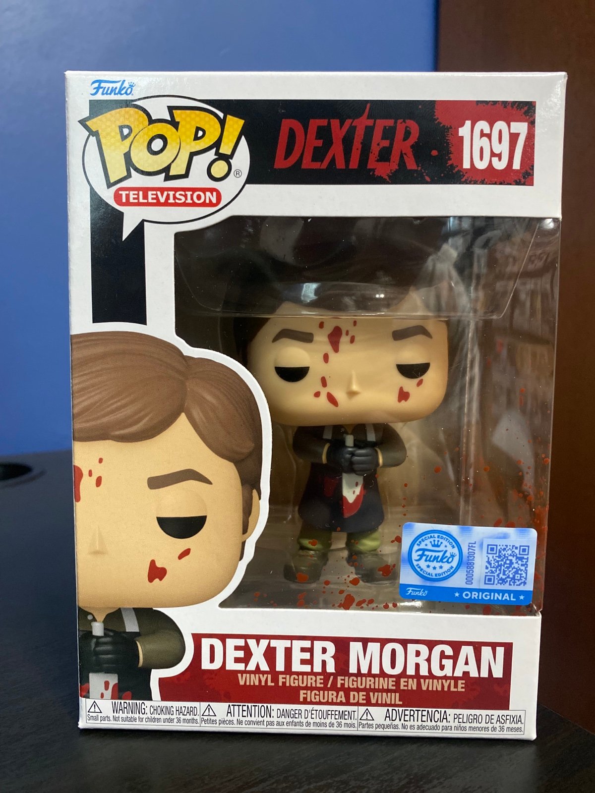 Funko Pop Dexter Morgan Bloody Funko Exclusive #1697