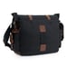 Military Canvas Leather Shoulder Messenger Bag