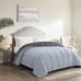Lightweight Bed Comforter Gray