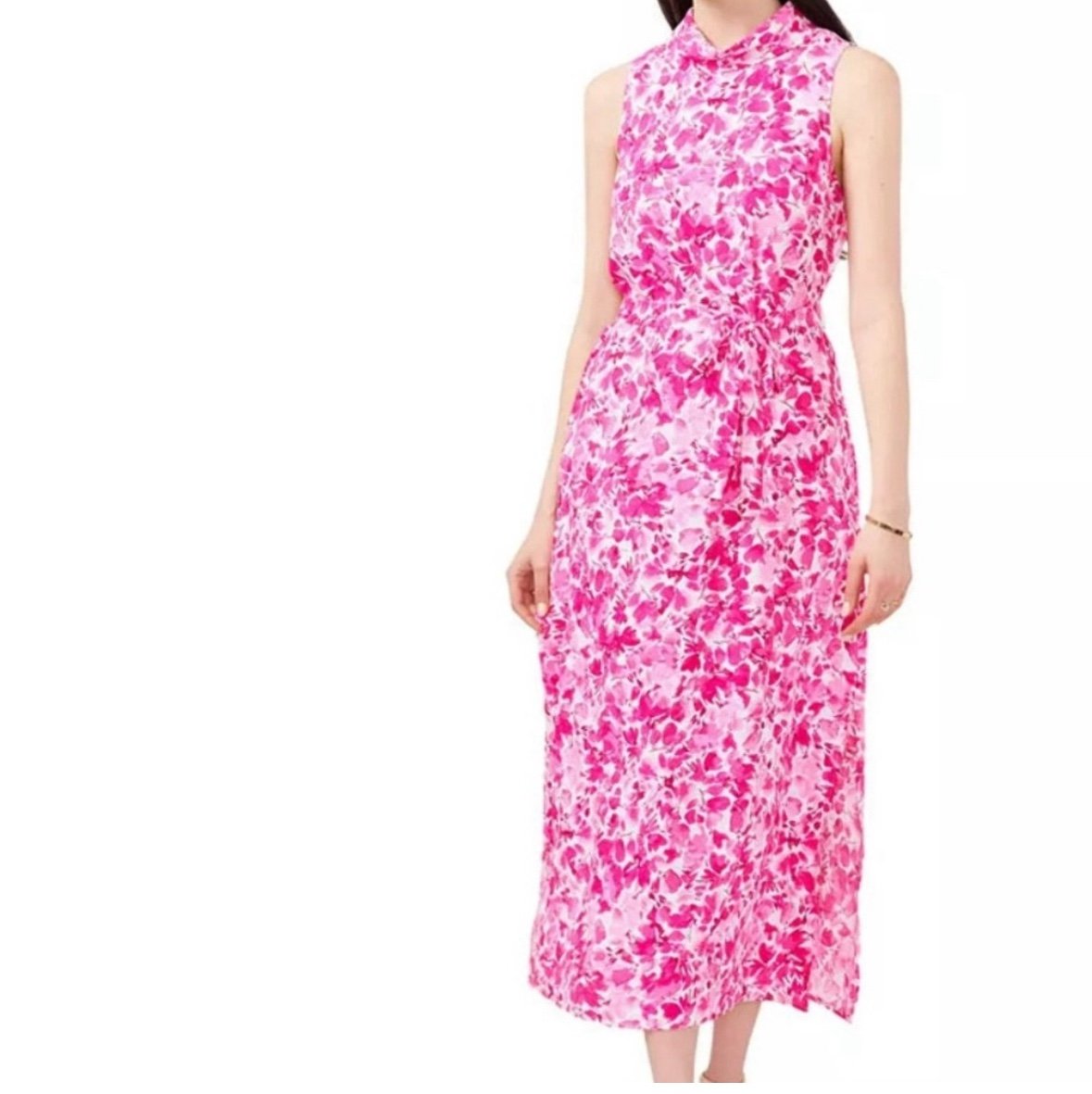 NWT VINCE CAMUTO Women's Sleeveless Cowl Neck Maxi Dress - M