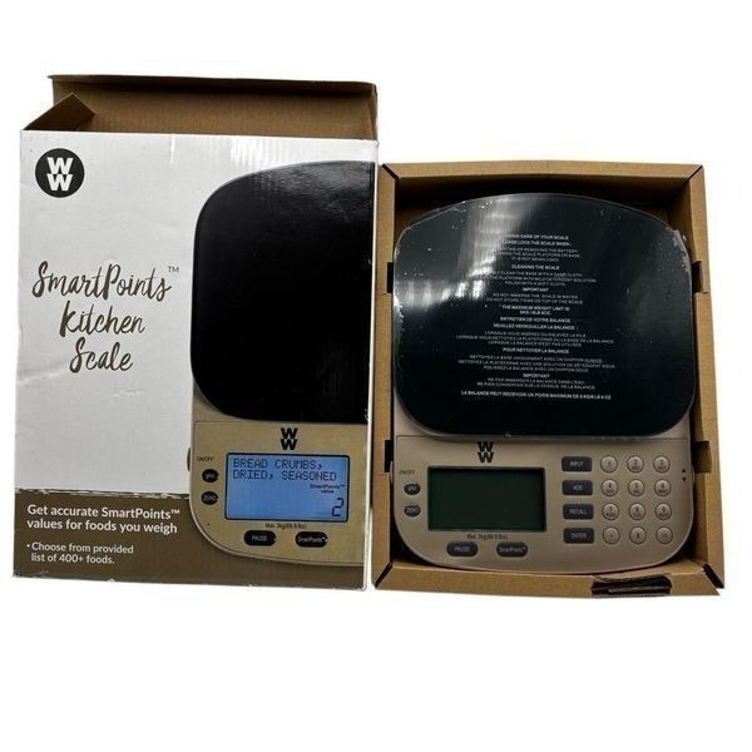 Diet Smart Points Kitchen Food Scale New In Box - Weight Watchers