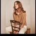 Nwt! Sezane John Jumper sweater camel