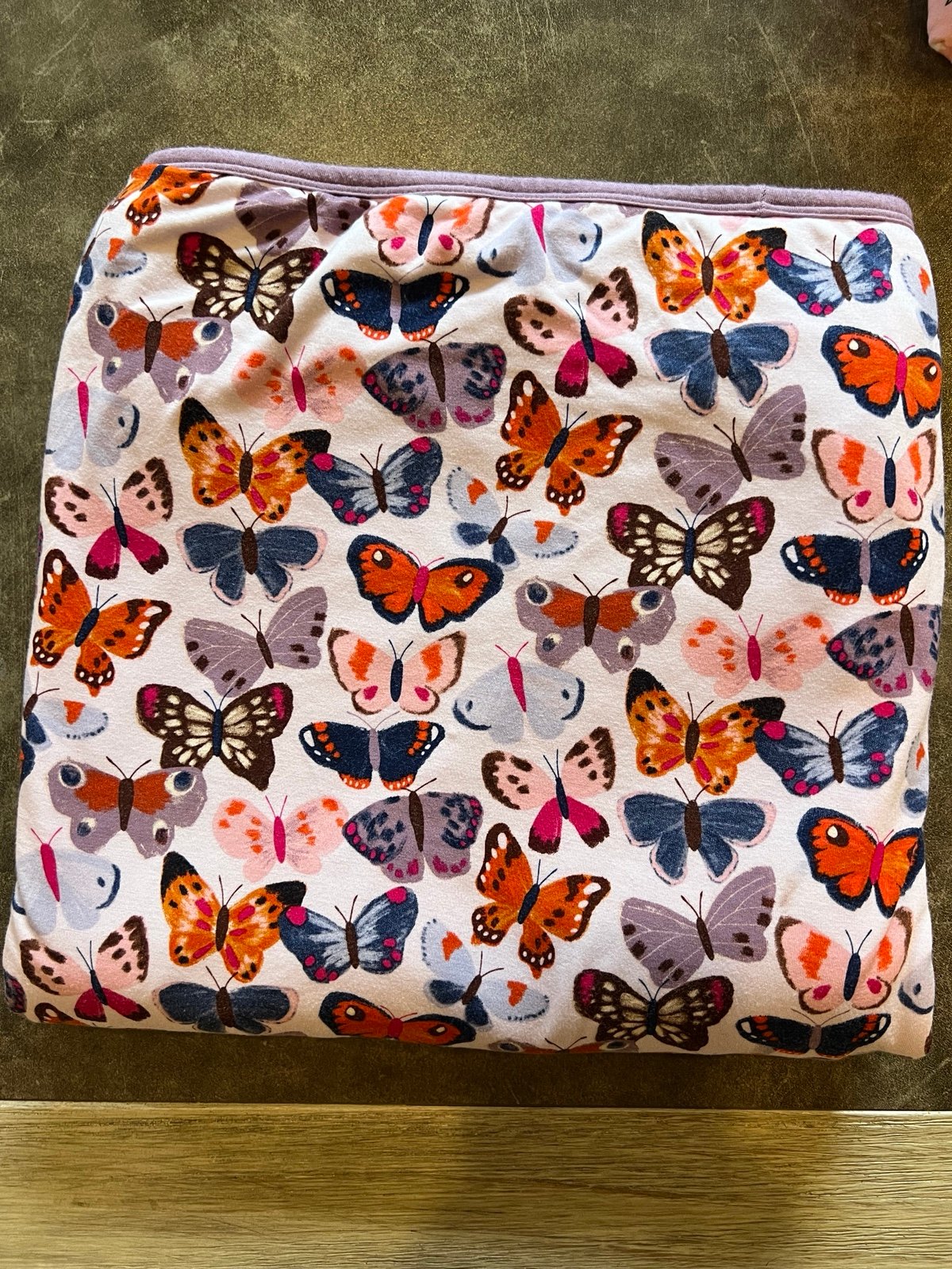 Little sleepies butterfly kisses cloud blanket