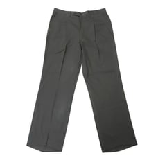 Gucci Dress Pants Mens 34x31 Gray Pleated Front Straight Leg Made in Italy