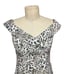 Black Halo Hepburn Off-the-shoulder Sheath Dress In Kaleidoscope Size 0