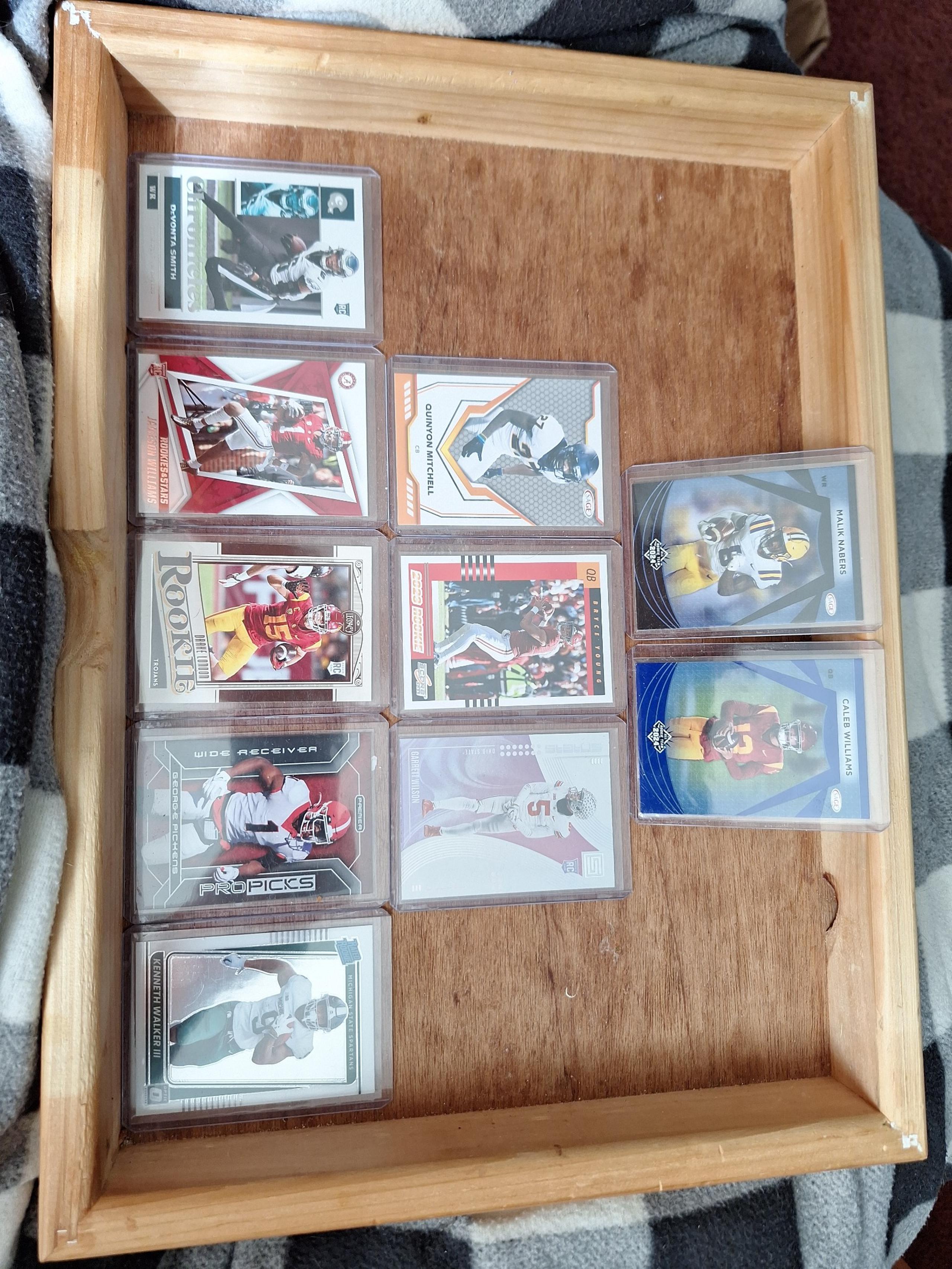 NFL rookie card lot