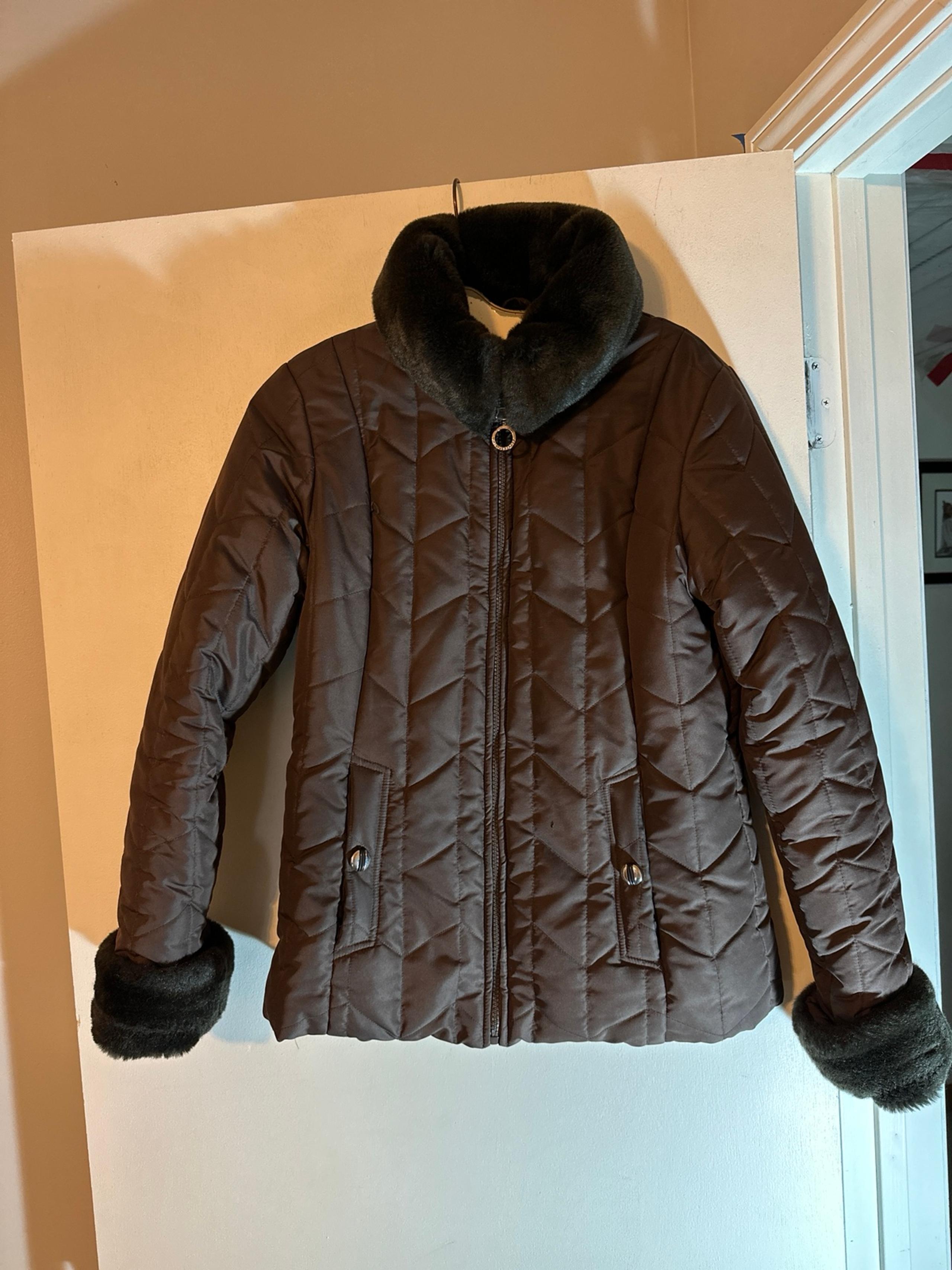 Coat by Weather Tamer with Leather Gloves